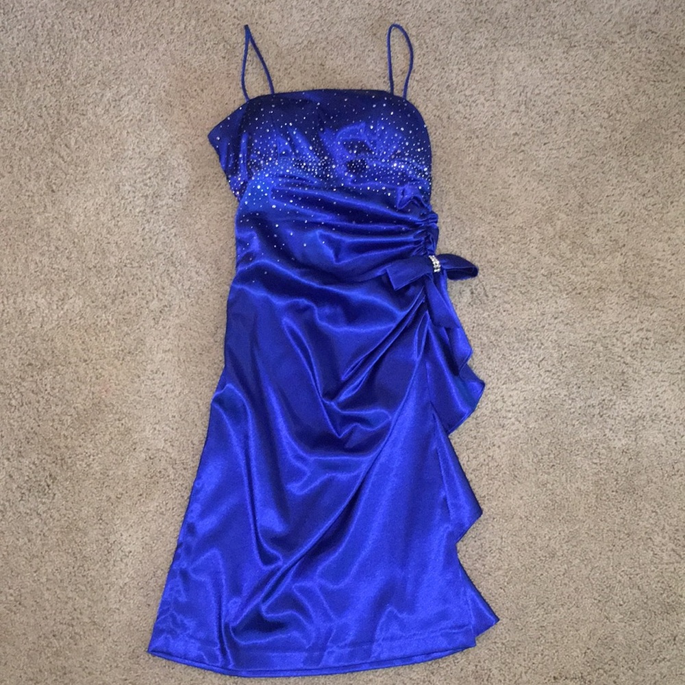 Blue Cocktail or Homecoming Dress